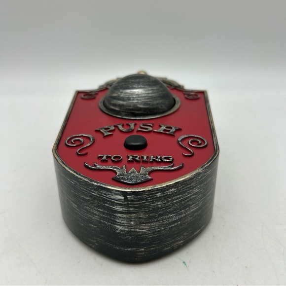 Gemmy Halloween Animatronic Eyeball Doorbell w/ Light & Sounds Multiple Phrases - Picture 7 of 11